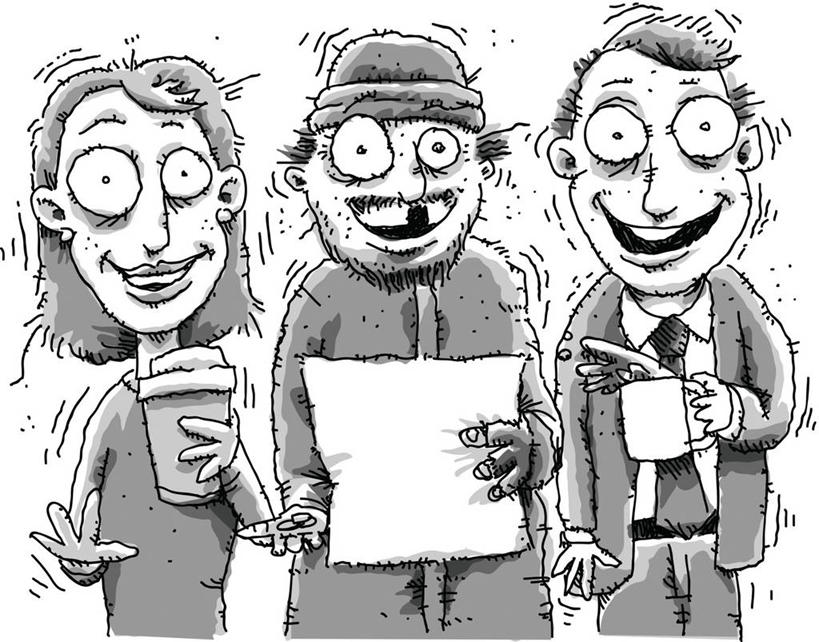 咖啡,西方人,无人,三个人,同事,商务人士,商务男性,商务女性,站,笑,微笑,露齿笑,横图,黑白,插画,室内,白天,白色背景,正面,衬衫,幸福,成功,合作,团队,集体,信心,数码,科技,杯子,欧洲,欧洲人,一排,握,阴影,套装,整齐,网络,眼镜,陶瓷,领带,陶瓷制品,高光,几何,计算机图形,拿,合成,图画,拿着,注视,娱乐,队伍,画,饮料,排列,马克杯,水杯,纸制品,观察,看,站着,享受,休闲,温馨,放松,乐趣,握着,观看,纸杯,电脑合成图,数码合成图,察看,提神,领导,舒适,象征,庄重,合成图,成就,队列,关注,一次性杯子,醒脑,商务装,身份,合伙,领袖,漫画,近视眼镜,工薪阶层,写实,具体,具象,软饮料,正式,地位,男人,男性,女人,女性,中年男性,中年女性,白种人,白领,上班族,站立,半身,衬衣