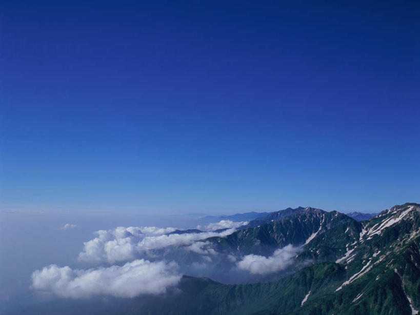 无人,横图,室外,白天,正面,旅游,度假,草地,草坪,石头,美景,山,山脉,植物,长野县,日本,亚洲,石子,景观,山顶,山峰,云,云朵,云海,山峦,云彩,娱乐,草,蓝色,绿色,白云,蓝天,自然,群山,夏天,享受,休闲,景色,放松,晴朗,自然风光,东亚,本州,本州岛,日本国,中部地方,长野,颠峰,极峰,石块,岩石,晴空,彩图