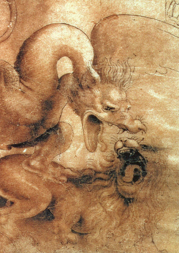无人,竖图,室内,白天,正面,绘画,成功,哺乳动物,野生动物,狮子,油画,艺术,龙,古典,注视,文化,动物,工艺品,观察,看,品味,张嘴,观看,美术,察看,高雅,高贵,关注,图腾,传说,凶猛,张大嘴巴,美学,祥瑞,灵兽,权势,尊荣,残暴,幸运,凶残,张开嘴,半身,彩图