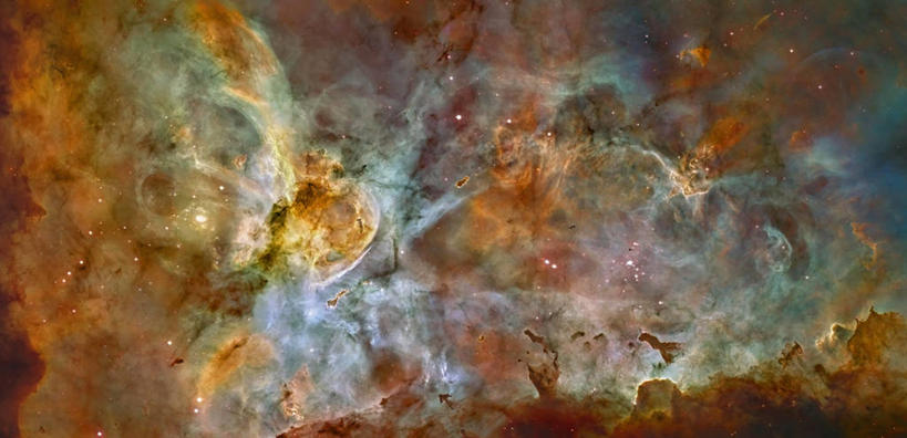 无人,横图,全景,星星,星云,摄影,天文学,彩图