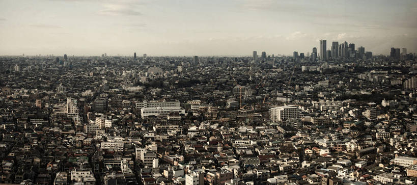 无人,横图,全景,俯视,室外,白天,天际线,建筑,摩天大楼,东京,日本,丰富,地平线,辽阔,地面,首都,天空,广阔,摄影,生长,一望无际,延伸,新宿区,天地相交,无边无际,一马平川,彩图,高角度拍摄