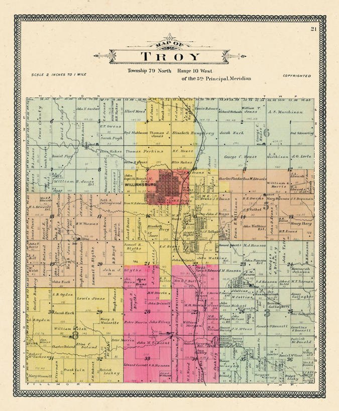无人,竖图,地图,历史,古董,威廉斯堡,彩图,地图学,爱荷华