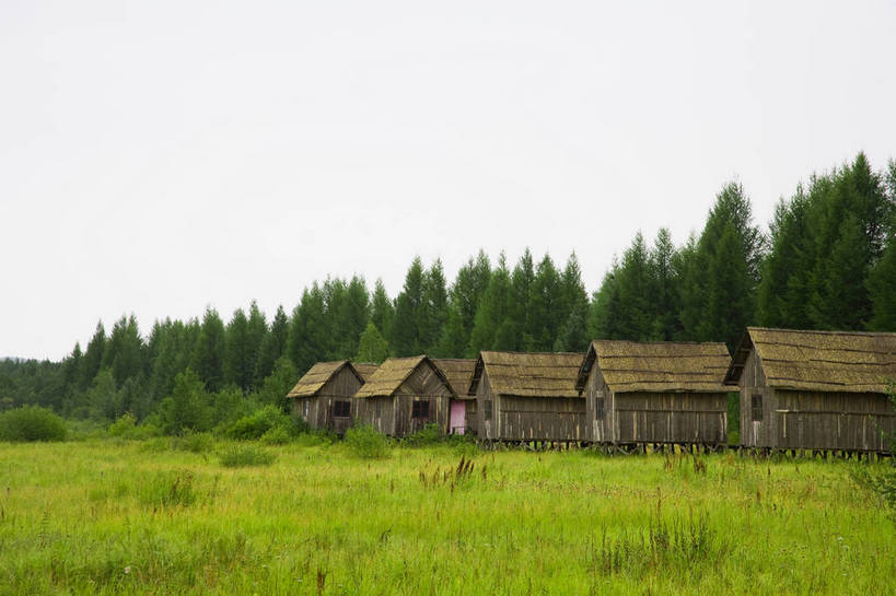 公园,家,木屋,横图,彩色,室外,白天,草地,草原,美景,树林,坝上,中国,亚洲,景观,住宅,树木,绿色,自然,景色,摄影,自然风光,东亚,塞罕坝,中华人民共和国,华北地区,河北,河北省,冀,承德,承德市,房子,茅舍,茅屋,棚屋,小木屋,小屋,围场县,围场满族蒙古族自治县,塞罕坝国家森林公园,bj174