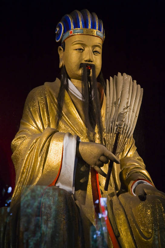 无人,竖图,彩色,室外,白天,旅游,度假,名胜古迹,标志建筑,地标,建筑,雕塑,中国,亚洲,遗迹,雕像,古迹,文物,娱乐,建设,古建筑,享受,休闲,旅游胜地,放松,竖,摄影,四川省,中国文化,古文明,东亚,成都,诸葛亮,中华人民共和国,武侯祠,旅行,传统文化,bj174