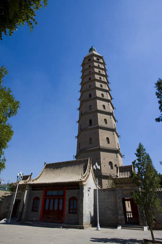 无人,竖图,彩色,室外,特写,白天,旅游,度假,名胜古迹,标志建筑,地标,建筑,中国,亚洲,遗迹,文化遗产,高塔,塔,古迹,文物,娱乐,建设,古建筑,享受,休闲,旅游胜地,放松,竖,摄影,人文景观,古代建筑,中国文化,古文明,东亚,宁夏,银川,中华人民共和国,旅行,承天寺塔,bj174