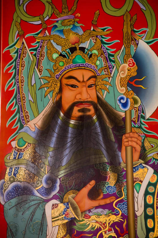 无人,竖图,彩色,室内,白天,绘画,台湾,中国,亚洲,艺术品,历史,画像,画,古代,竖,摄影,东亚,文庙,宜兰,中华人民共和国,古远,bj174