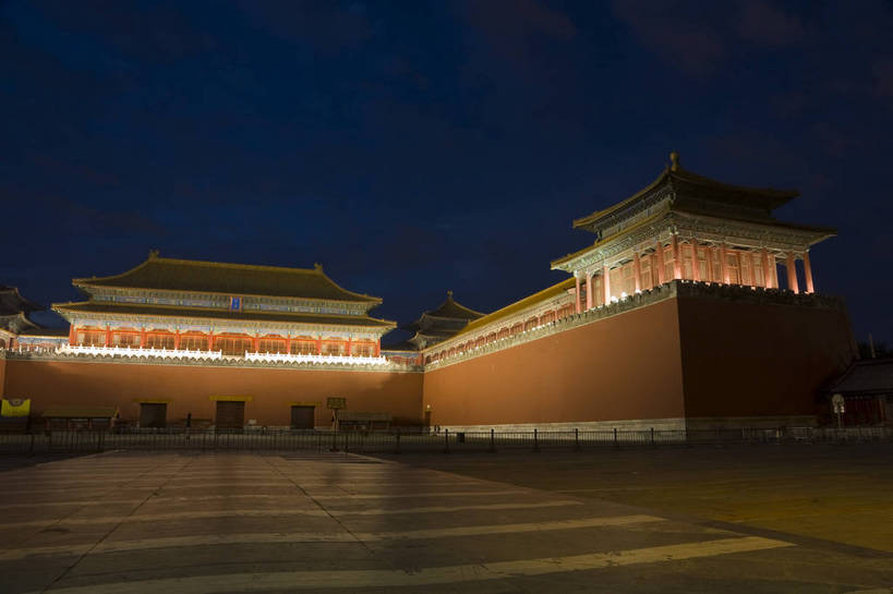 无人,摄影师,故宫,宫殿,横图,彩色,旅游,名胜古迹,建筑,夜景,北京,中国,亚洲,古老,壮观,灯光,首都,古迹,历史,文化,文物,午门,遗址,名胜,紫禁城,雄伟,文明,东亚,摄像师,中华人民共和国,东城区,北京市,京,北平,华北地区,幽静,故宫博物院,北京紫禁城,北京故宫,东城,bj174