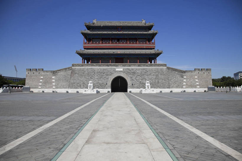 无人,广场,横图,彩色,室外,白天,旅游,度假,名胜古迹,标志建筑,地标,建筑,北京,中国,遗迹,图片,古迹,文物,娱乐,城门,建设,古建筑,享受,休闲,旅游胜地,放松,摄影,城楼,古代建筑,文明,中国文化,古文明,门楼,丰台区,旅行,永定门,bj174